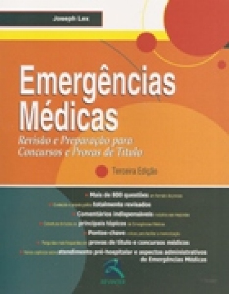 Emergências Médicas Revisão E Preparação Para Concursos E Provas De Titulos