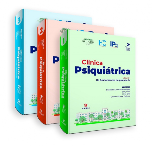 Clínica Psiquiátrica - 3 Volumes - 2ª Edição 