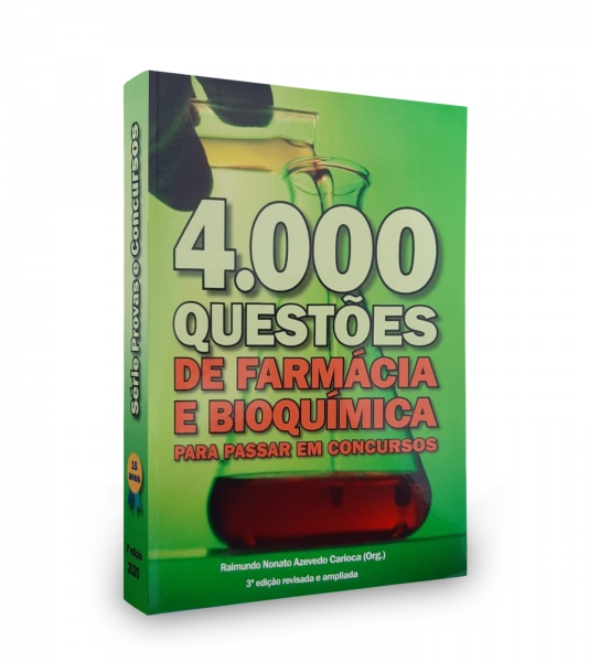 4000 Questões De Farmácia E Bioquímica Para Passar Em Concursos